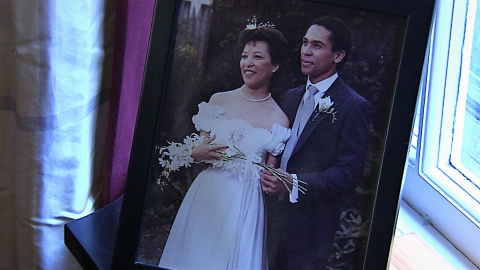 Diane and Deval Patrick’s wedding portrait